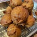 江坂のよこちゃん's cooksnap of when they made サーターアンダギー.
