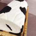 ℳᑦᑋᵃⁿ♡'s cooksnap of when they made 濃厚ミルク♪牛模様の白いロールケーキ.