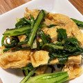 クックJOX7MA☆'s cooksnap of when they made ささっと♩春菊と油揚げの塩昆布炒め.