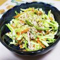 ＬＯＶＥ．ｋｔｒｒ's cooksnap of when they made さっぱり中華風コールスロー.