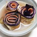 新妻あや's cooksnap of when they made ロールなすベーコンのコンソメスープ煮.