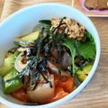 ilovesushi's cooksnap of when they made 漬けサーモン山芋とろろ丼.