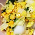 ポポポポポフィ〜♡'s cooksnap of when they made 白菜の大量消費！超簡単！白菜のコーン煮.