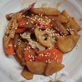 おくとママ's cooksnap of when they made サツマイモとレンコンのきんぴら.