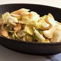 E吉☆'s cooksnap of when they made 白菜大量消費！チーかまの簡単マヨサラダ.