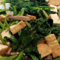 りゆじゆのばあば's cooksnap of when they made 母のレシピ：小松菜と厚揚げの炒め煮.