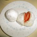 白いぐれーぷ's cooksnap of when they made 簡単・いちご大福♪.