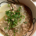 あっぷるあさい's cooksnap of when they made 大根の消費に♡甘辛そぼろ大根のとろみ煮.