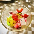 Kapolei's cooksnap of when they made タコとパプリカと枝豆のマリネ.