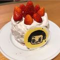 nmmnsora's cooksnap of when they made 切ってビックリ！ロールショートケーキ.