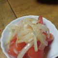 凪なぎ's cooksnap of when they made 【常備菜】紫玉ねぎとトマトのマリネ.