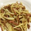 ゆみらんたん's cooksnap of when they made 簡単おつまみ☆じゃがサラミ.