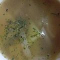 pfizer's cooksnap of when they made 玉ねぎとにんじんの甘～いコンソメスープ♪.