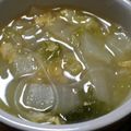 kaori238's cooksnap of when they made 風邪の時に☆生姜と鶏の春雨スープ★.