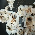 ハニイとムサシ's cooksnap of when they made レンジで簡単！！蓮根チップス♪.