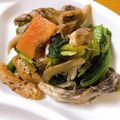 ぽむパン's cooksnap of when they made ポンの小松菜とまいたけの煮浸し.