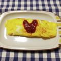 ﾁｲﾁｬﾝﾏﾏ's cooksnap of when they made おふくろの味♪挽き肉と玉ねぎのオムレツ.