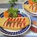 サヤスカマカン's cooksnap of when they made 簡単♪オムライス！ケチャップライスも◎.