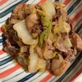 クックVGTD6R☆'s cooksnap of when they made 牛肉と白菜のすき焼き風 蒸し煮.
