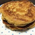 もきち☆'s cooksnap of when they made ＋豆腐でどっしりホットケーキ.