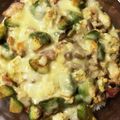 えだまめ豆腐's cooksnap of when they made ヘルシー☆アボカド・キノコ・豆腐ドリア♪.