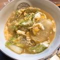 hikaru514's cooksnap of when they made 白菜大量消費！シンプルな卵とじ♪.