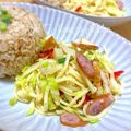 YUH♡ママ's cooksnap of when they made 話題の塩麹で＊塩麹焼きそば＊.