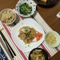 ぐりtoぐら's cooksnap of when they made 白だしでほうれん草と油揚げのさっと煮.