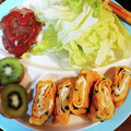 すみま～る's cooksnap of when they made おばあちゃんの味　しっかり味のだし巻き卵.