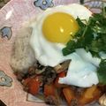 saki1010's cooksnap of when they made 豚挽き肉とバジル炒めライス。.