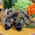 tomochi_to's cooksnap of when they made なすと豚肉の甘辛味噌炒め.