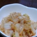 ゆーチャ's cooksnap of when they made きゅうり(白菜)の韓国和え.