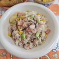 mmameco's cooksnap of when they made 炒めない！塩昆布ベーコン炒飯.