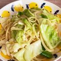 トモ２'s cooksnap of when they made アンチョビキャベツのペペロンチーノ.