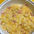 Nandmusic's cooksnap of when they made マヨネーズで簡単♪パラパラチャーハン.