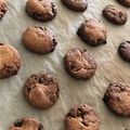 ふるーつ。's cooksnap of when they made チョコチップクッキー.