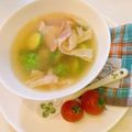 mr_basil's cooksnap of when they made ベーコンと芽キャベツの簡単あったかスープ.