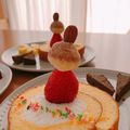 ＊cactus…＊'s cooksnap of when they made リトルミイ苺ショートケーキグラスデザート.