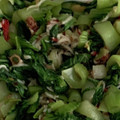byr055's cooksnap of when they made お弁当⑦青梗菜と蟹カマの麺つゆ和え.