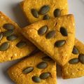hoipoihipo's cooksnap of when they made mハロウィンに♪かぼちゃのプチスコーン.