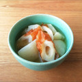 Newチヨコっと♪'s cooksnap of when they made かぶと竹輪の煮物.