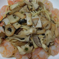 くぅ95021623's cooksnap of when they made エビときのこの和風パスタ.