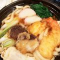 マコミコ's cooksnap of when they made めんつゆでえび天鍋焼きうどん.