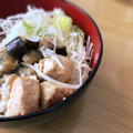 Sac’HiNa's cooksnap of when they made 鶏むね肉とナスのしょうが焼き丼.