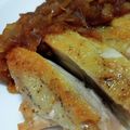 kyootan's cooksnap of when they made 和風オニオンソースのチキンソテー.