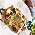 ちょこまなな＊°'s cooksnap of when they made 天ぷら粉で★大阪人のお好み焼き.