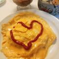 クックE662AA☆'s cooksnap of when they made 簡単！ケチャップライスでオムライス.