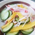 ぱきろうたん's cooksnap of when they made カニカマとキュウリの甘いサラダ.