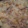 Ｍぱん's cooksnap of when they made 簡単♡豚肉と白菜の卵とじ.