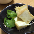 豆乳pudding's cooksnap of when they made ピーマンと絹揚げの焼き煮.